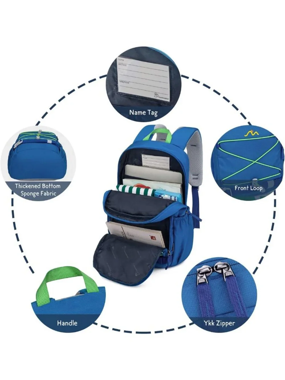 Lightweight Kids Backpack for Boys & Girls - Perfect for School, Daypack